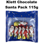 Klett Chocolate Santa Pack 115g